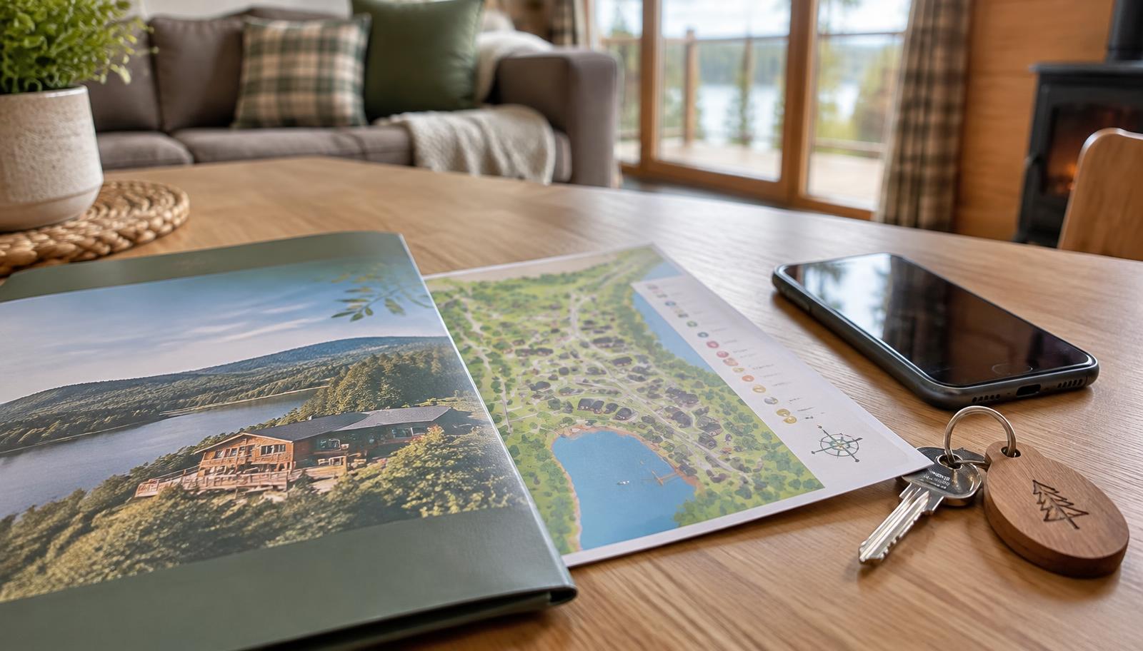 A better welcome pack: deciding what belongs on paper and on a phone